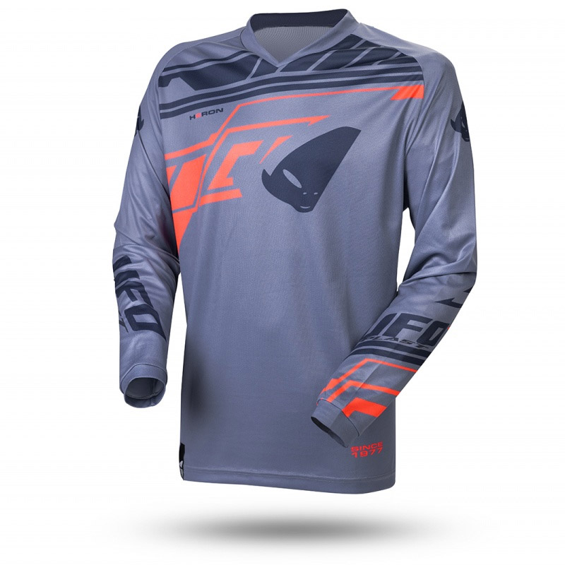 Maglia Ufo Heron grigio arancio