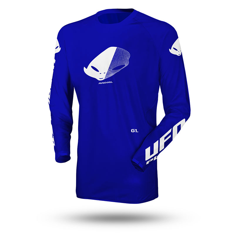 Maglia Ufo Radial Slim blu