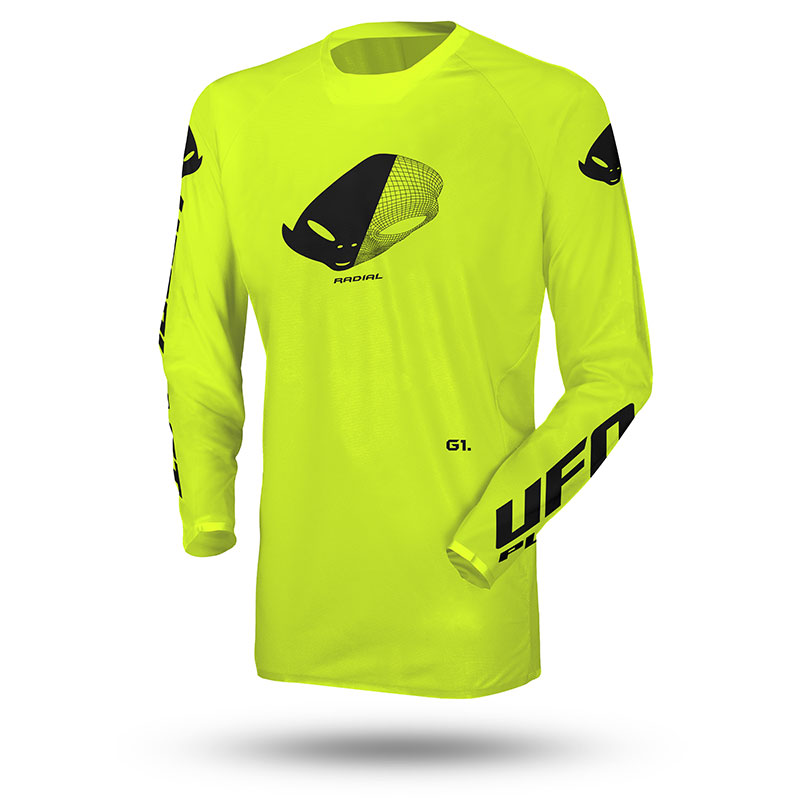 Maglia Ufo Radial Slim giallo