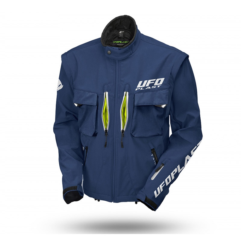 Giacca Enduro Ufo Taiga Protective blu