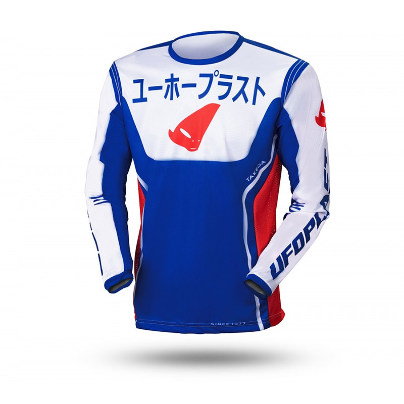 Maglia Ufo Takeda bianco blu rosso