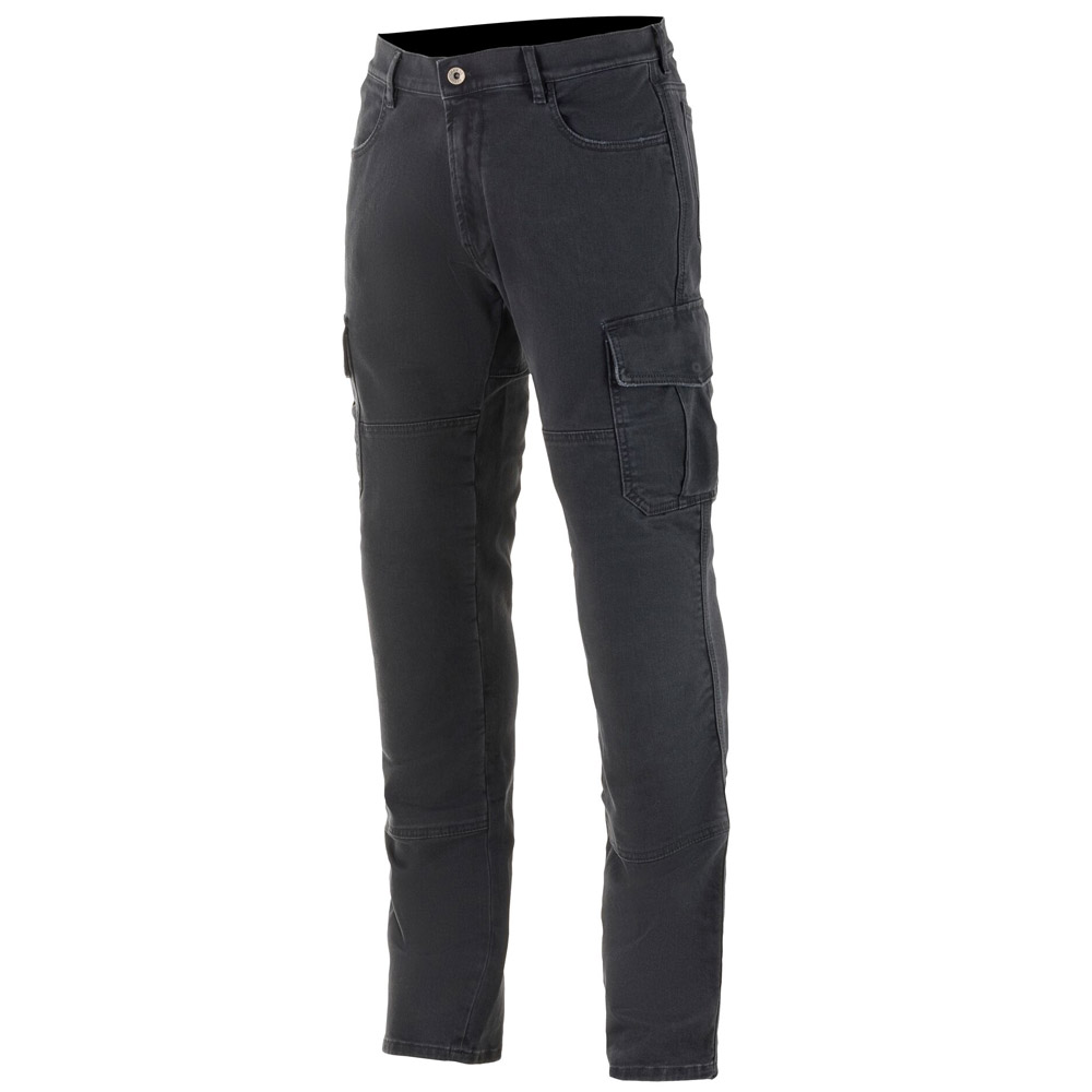 Jeans Alpinestars Barton Cargo nero rinse plus