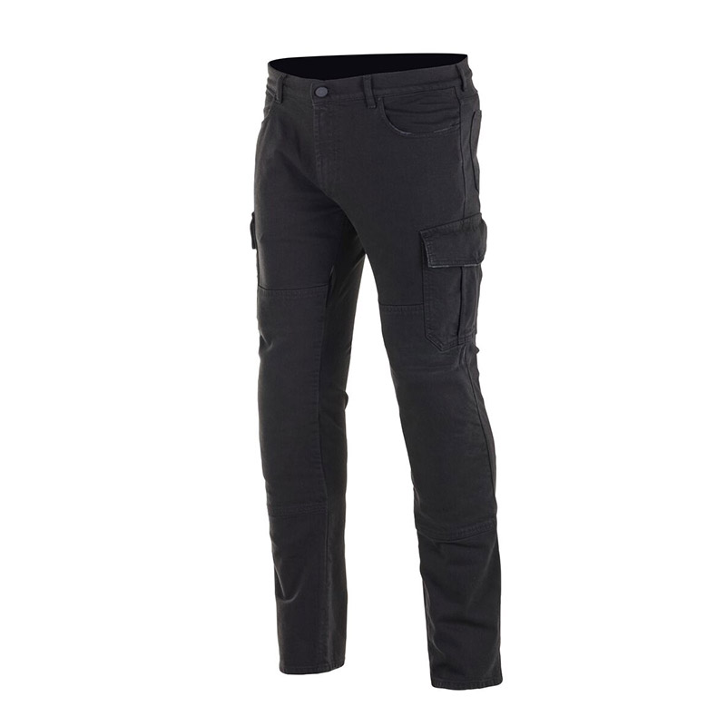 Jeans Alpinestars Cargo noir distressed