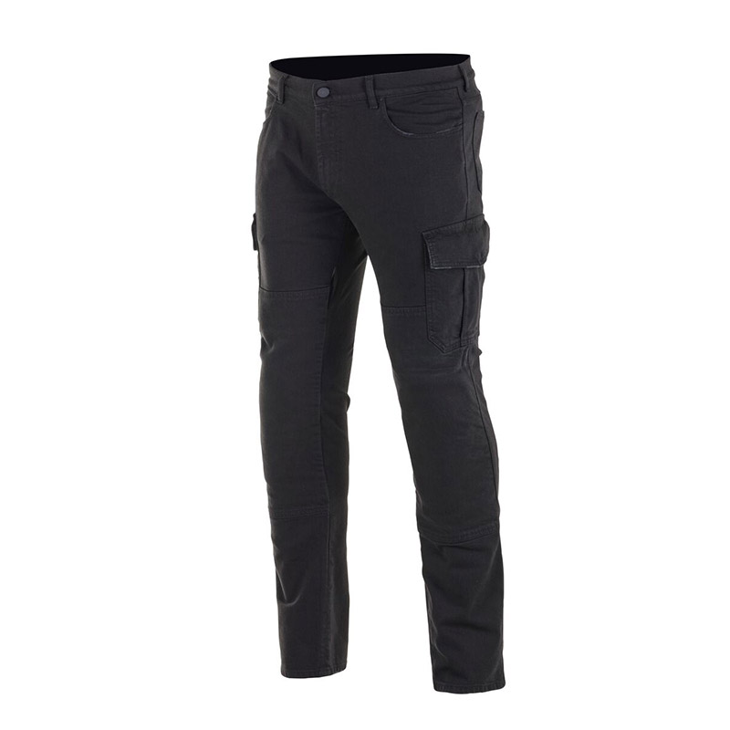 Alpinestars Cargo Jeans Black Distressed A33273211085 Pants | MotoStorm