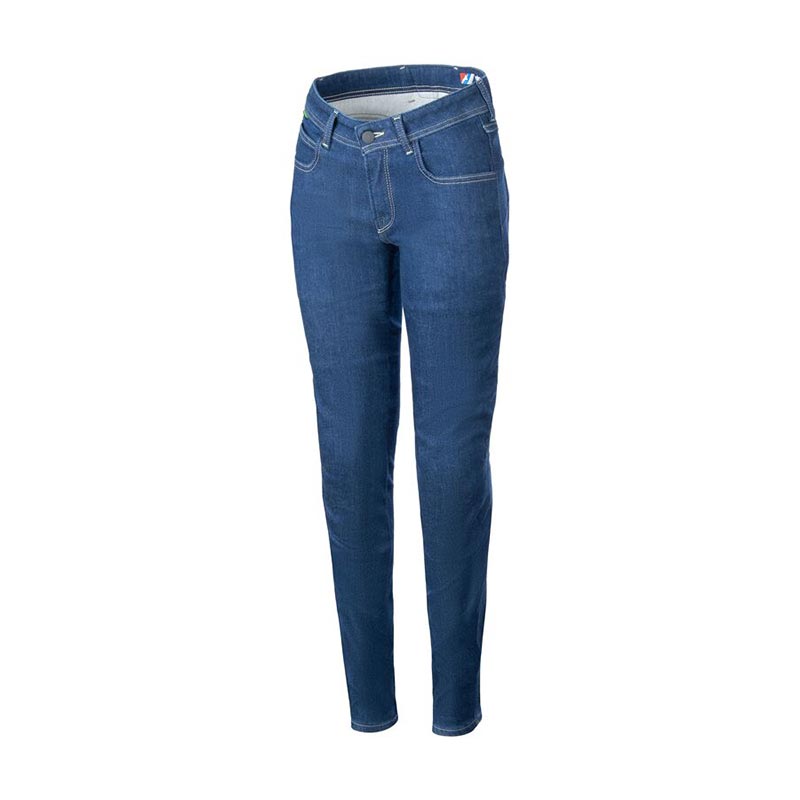Jeans Donna Alpinestars Daisy V3 rinse blu