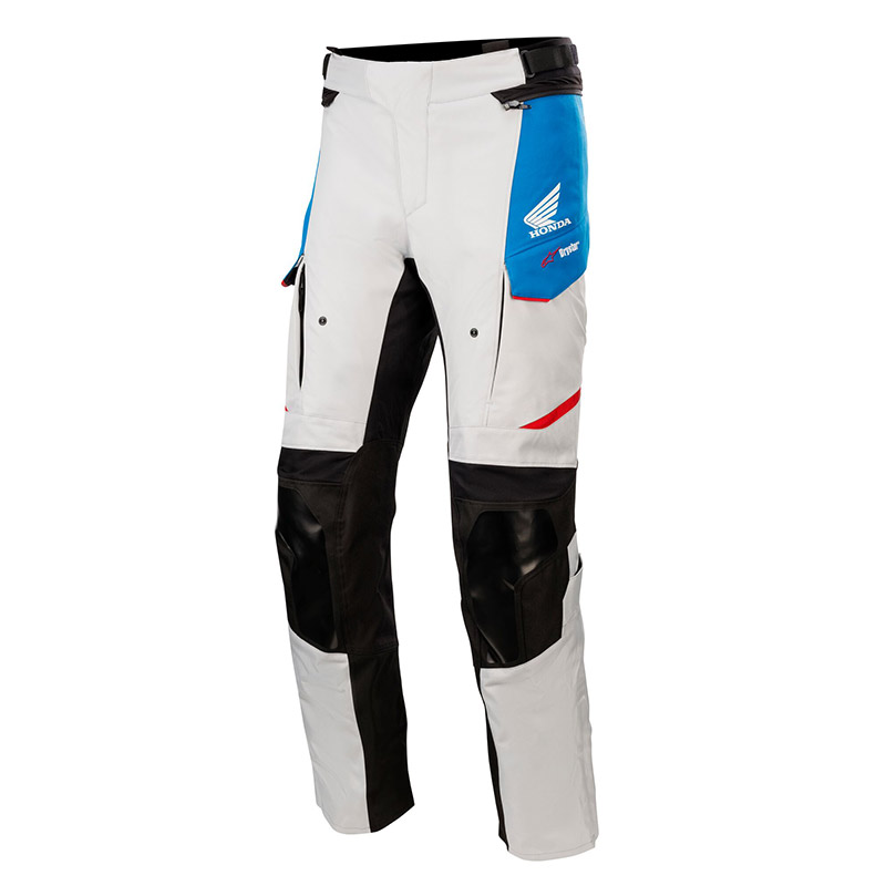 Pantaloni Alpinestars Honda Andes V3 Drystar blu rosso