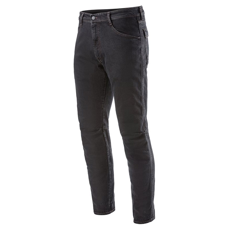 Jeans Alpinestars Alu Denim nero overdyed