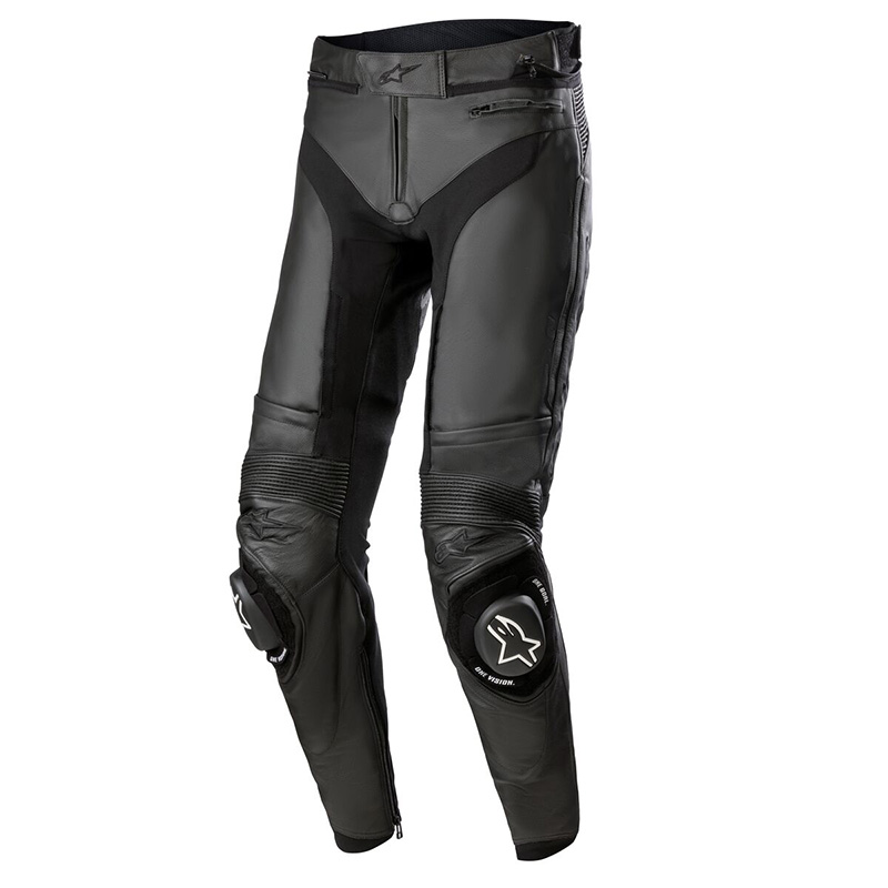 Pantaloni Pelle Alpinestars Missile V3 all nero