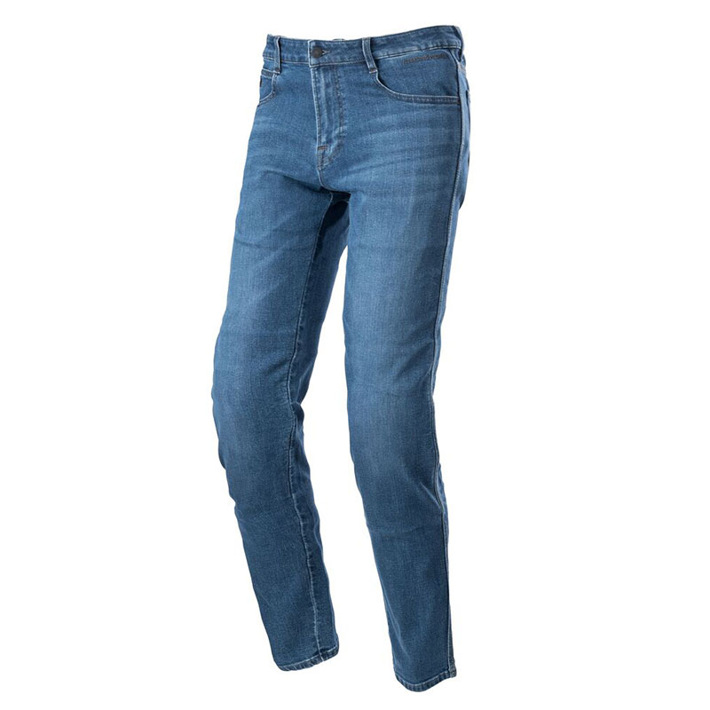 Jeans Alpinestars Radon Relaxed Fit bleu rinçage