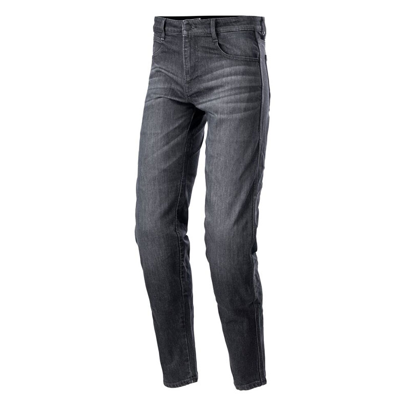 Jeans Alpinestars Sektor Regular Fit nero washed