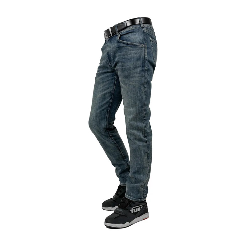 Jeans Bull-it Ajax Straight Short blu washed