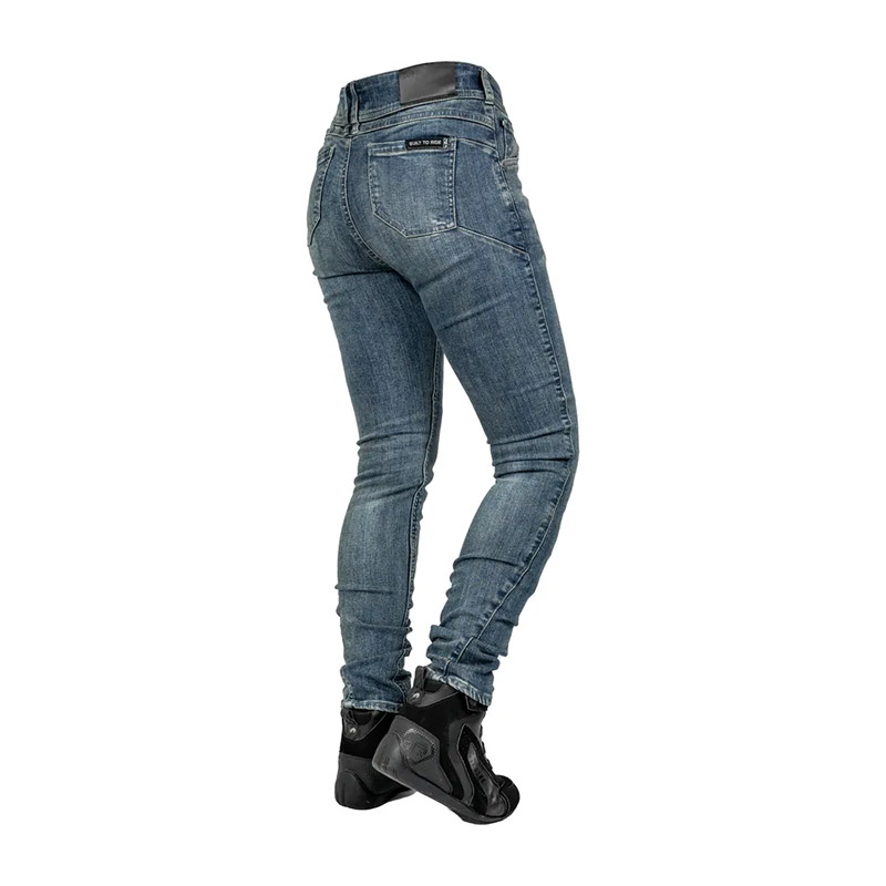 Bull-it Heron Slim Short Lady Jeans Steel Blue BULL-2407-29 Pants ...