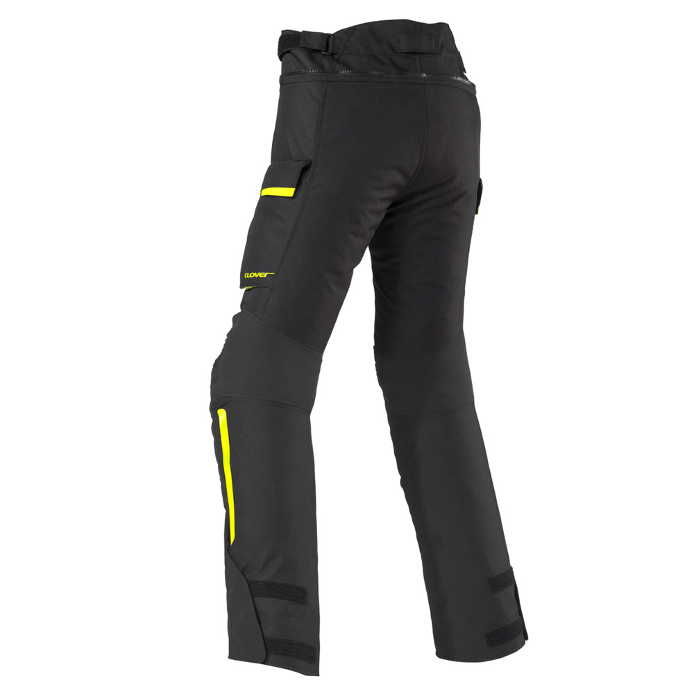 Pantalones moto mujer CLOVER Light PRO 3 LADY Negro Gris