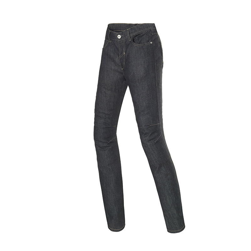 Clover Sys Light Lady Jeans コーティングブルー