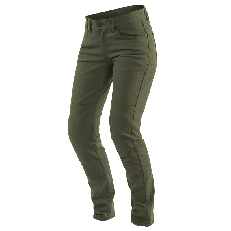 Jeans Donna Dainese Classic Slim oliva