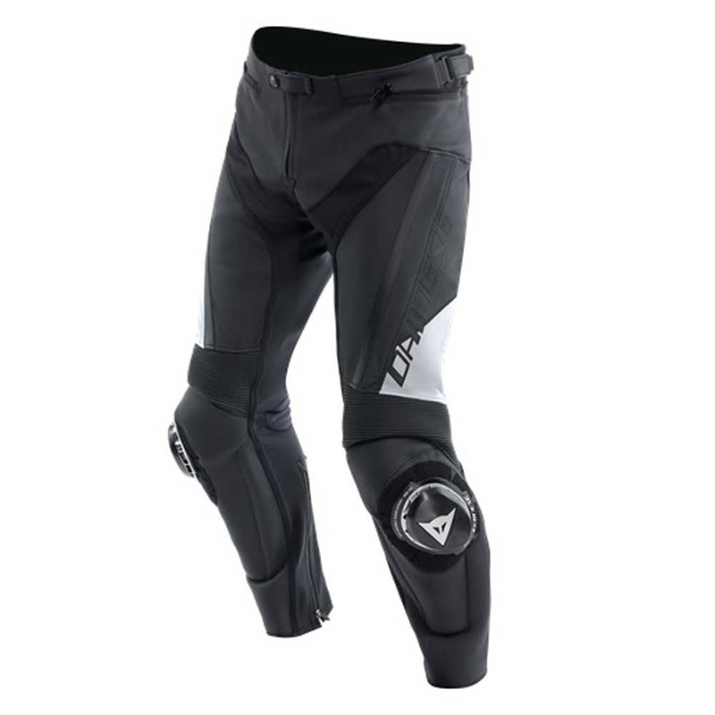 Pantaloni Pelle Dainese Delta 4 nero bianco