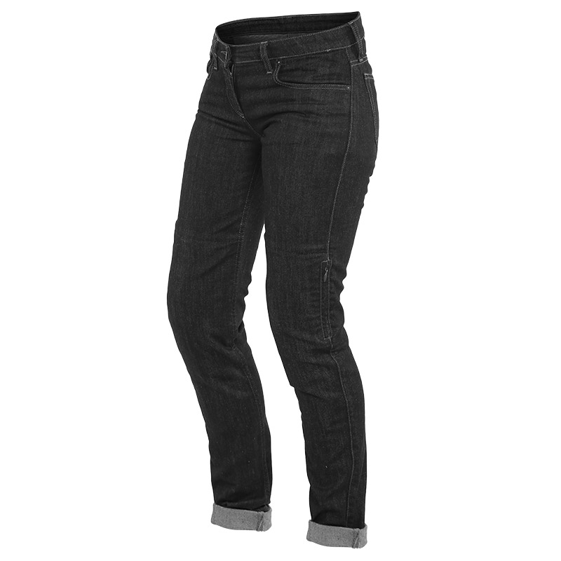 Jeans Donna Dainese Denim Slim nero