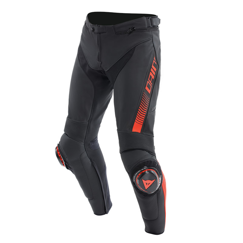 Pantaloni Pelle Dainese Super Speed rosso