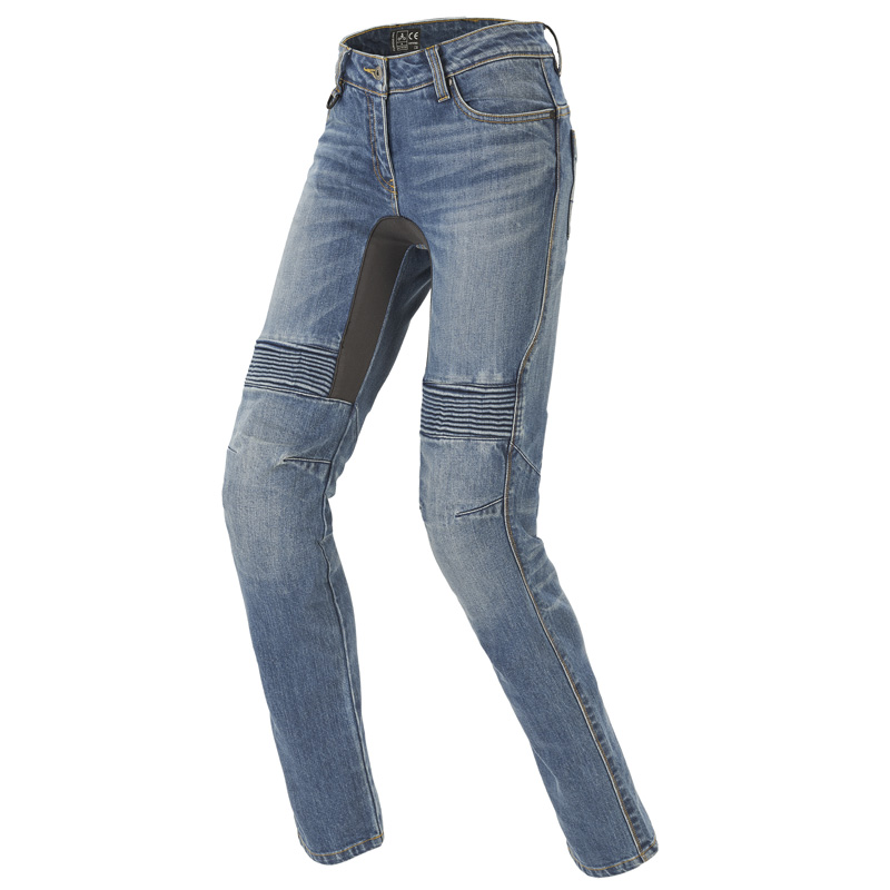 Jeans Moto Spidi Furious Pro Lady blu chiaro