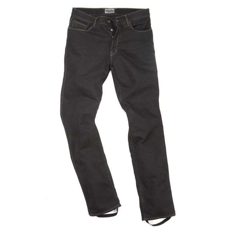 Jeans Moto Helstons Corden nero