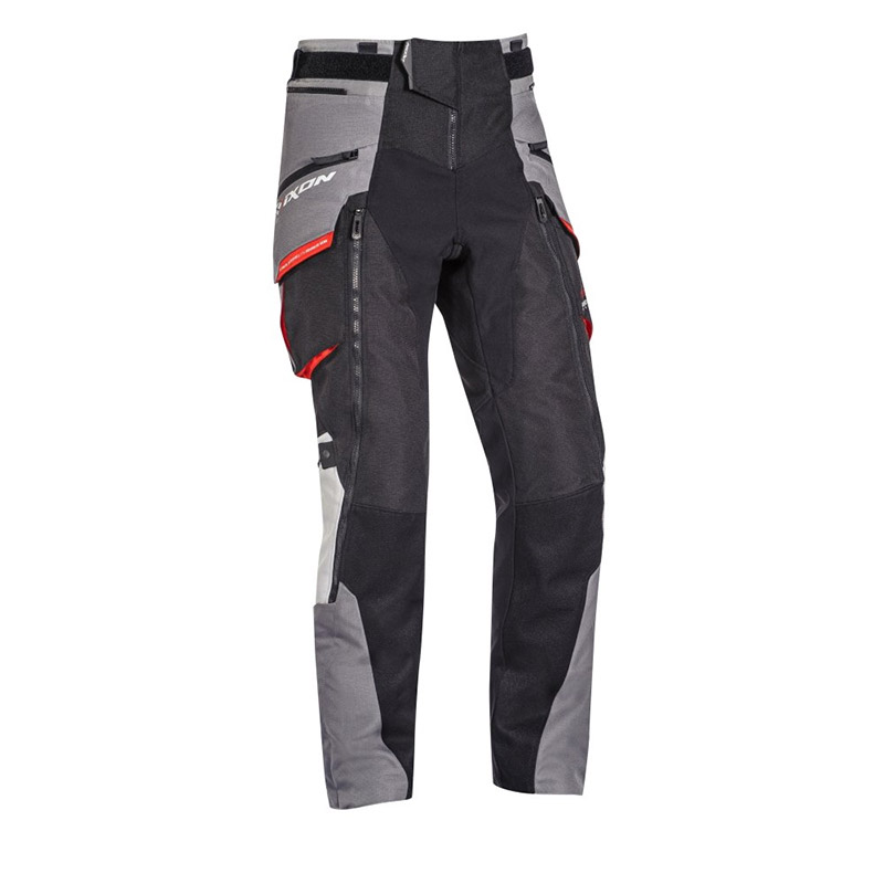 Pantaloni Ixon Ragnar nero grigio rosso