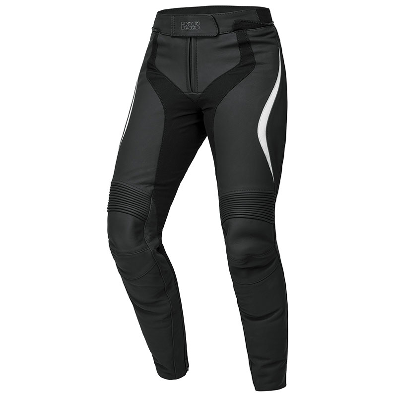 Pantaloni Pelle Donna IXS Sports LD RS-600 1.0 nero