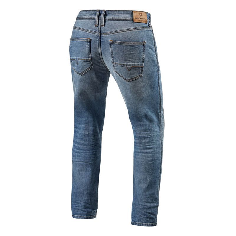 Rev'it Brentwood Jeans Long Light Blue FPJ033-6213 Pants | MotoStorm