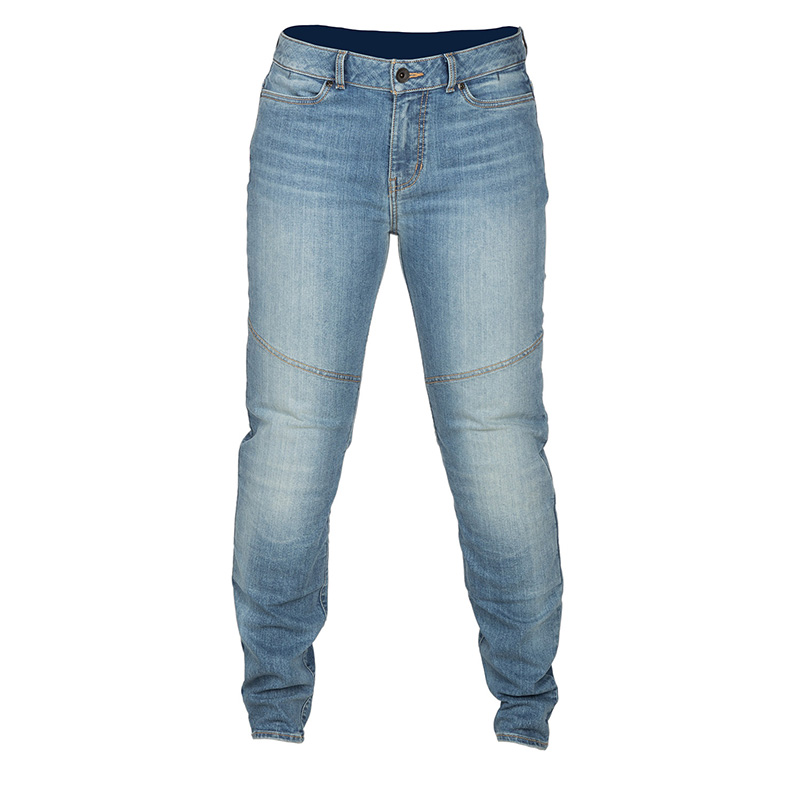 Jeans Klim Betty Tapered Stretch Denim ice blu