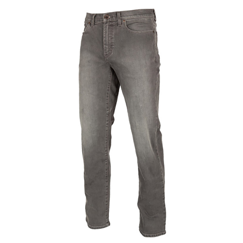 Jeans Klim Unlimited Straight Stretch steel gris