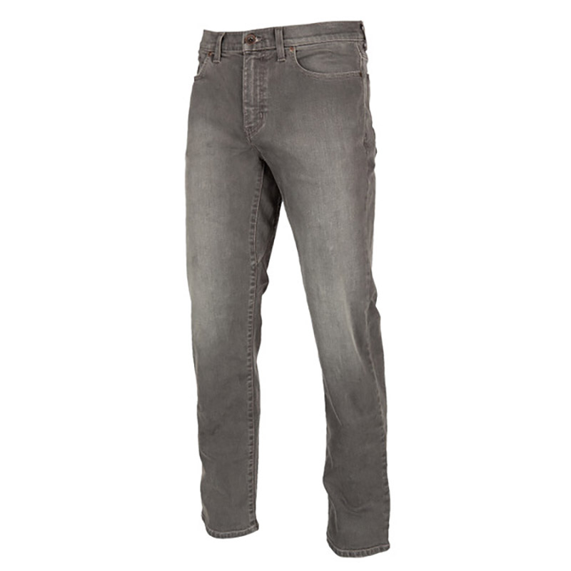 Jeans Klim Unlimited Straight Stretch grigio steel