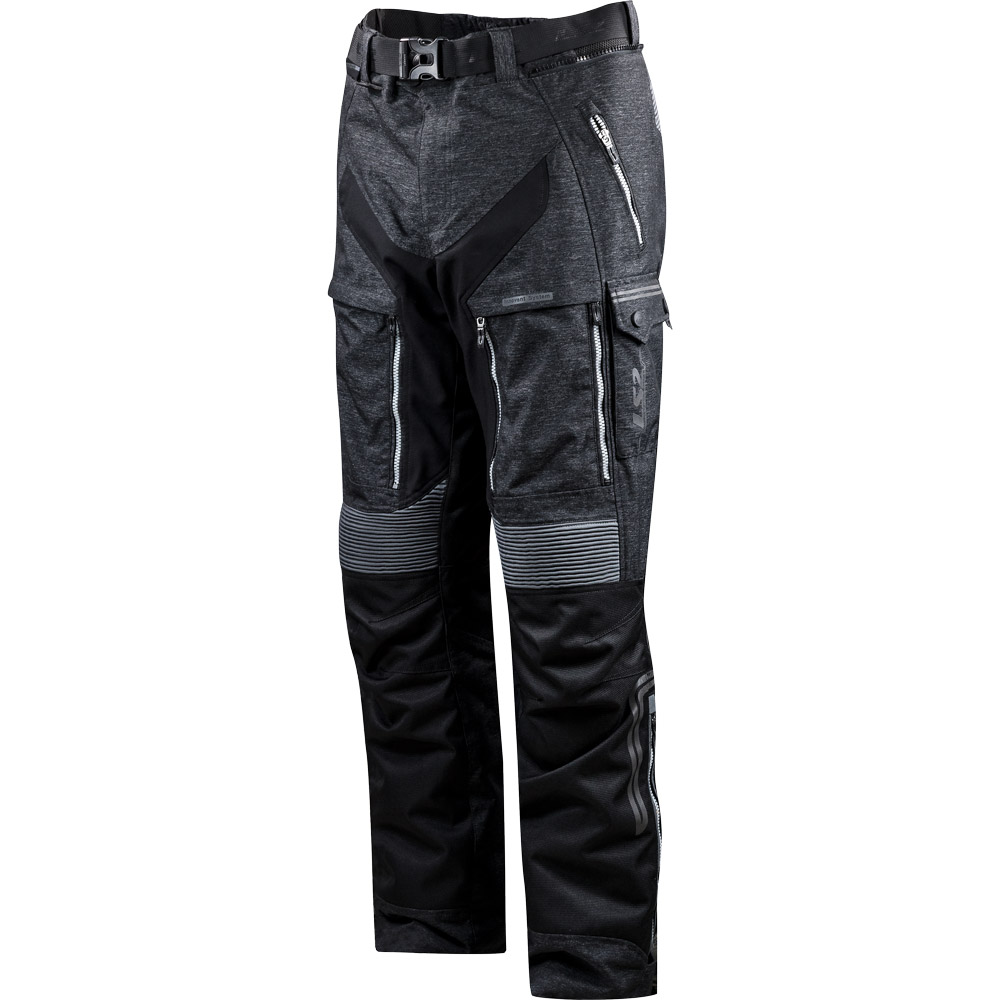 Ls2 Nevada Pants Black Grey LS2-65010F0107 Pants | MotoStorm
