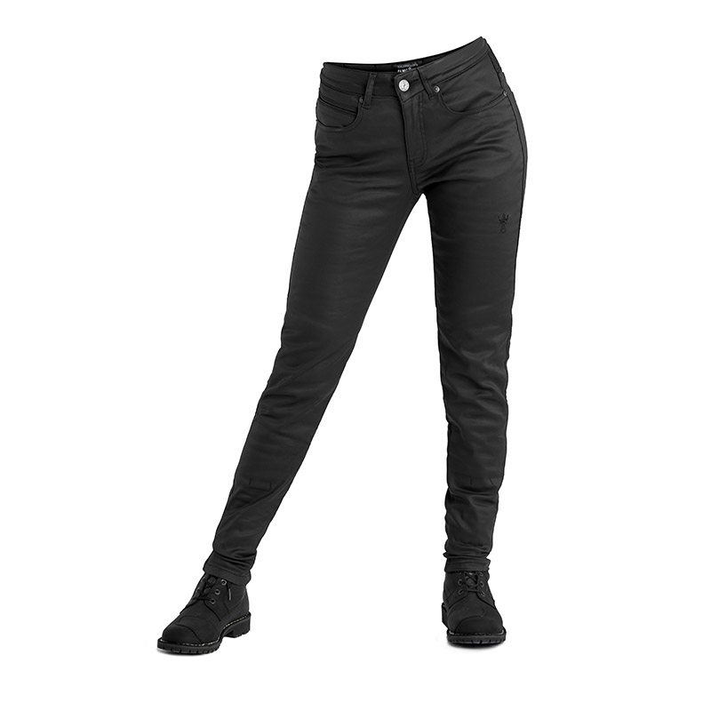 Jeans Femme Pando Moto Lorica KEV 02 noir