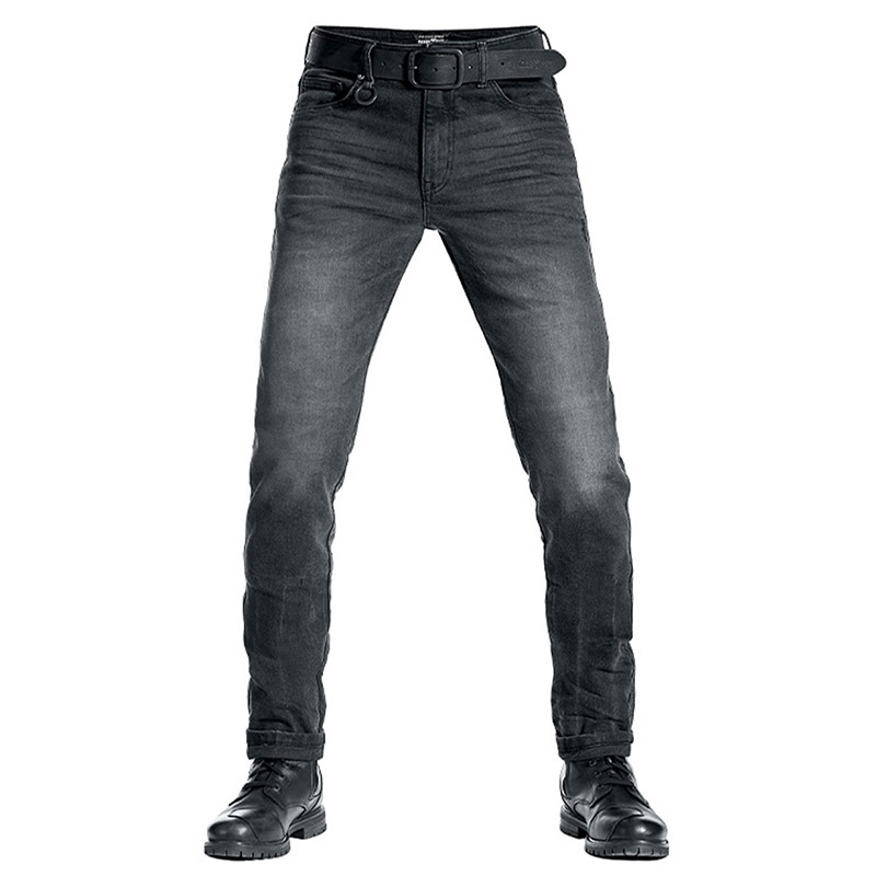 Jeans Pando Moto Robby Cor 01 noir