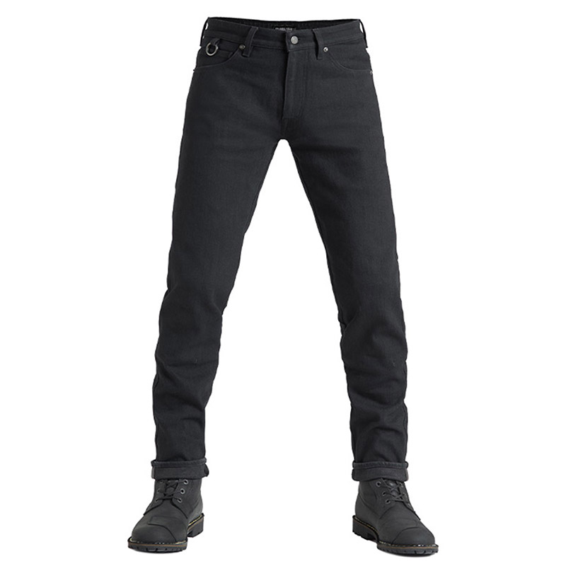 Jeans Pando Moto Steel Black 02 nero