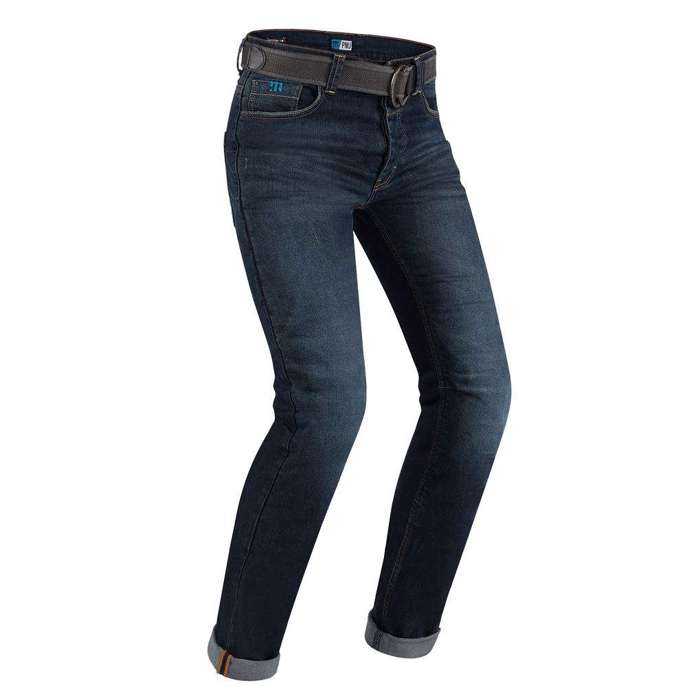 Jeans Pmj Cafe Racer blu