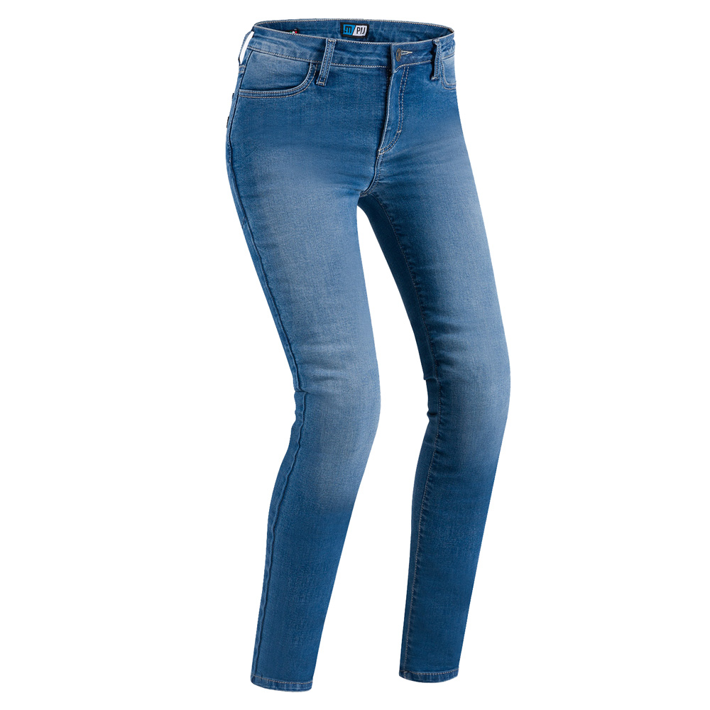 Jeans Donna PMJ Skinny blu chiaro
