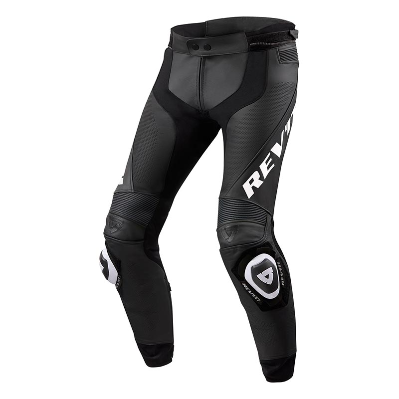 Pantaloni Pelle Rev'it Apex Standard nero bianco