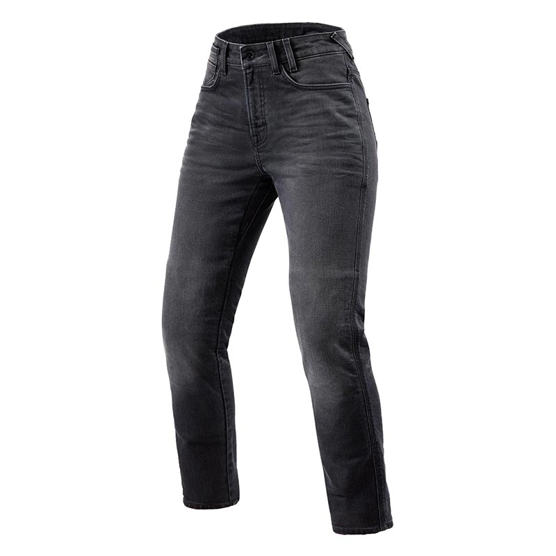 Rev'It Victoria 2 SF kurze Damenjeans grau