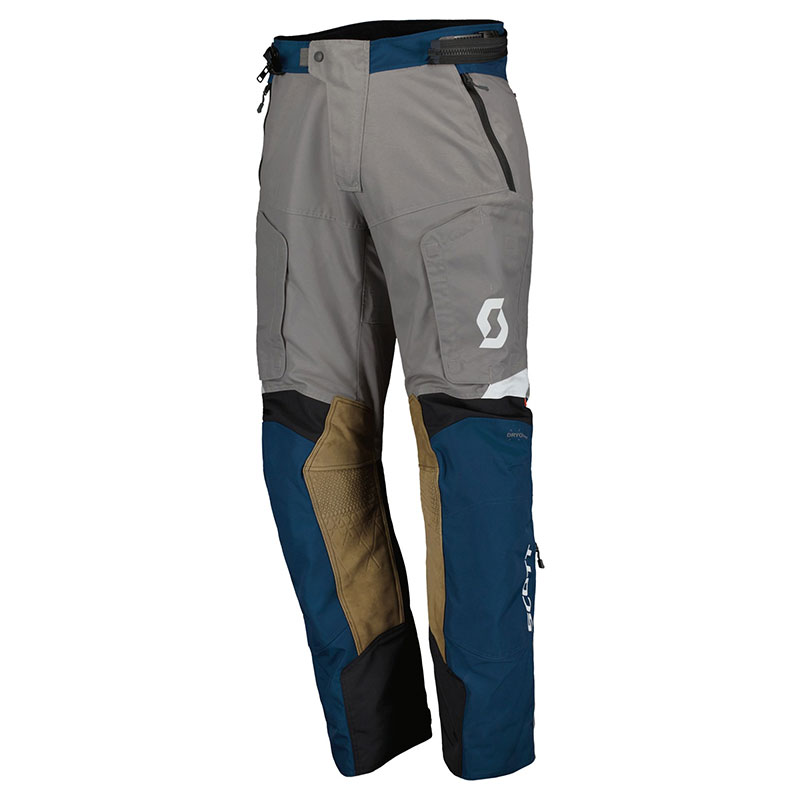 Pantaloni Scott Dualraid Dryo blu titanio grigio