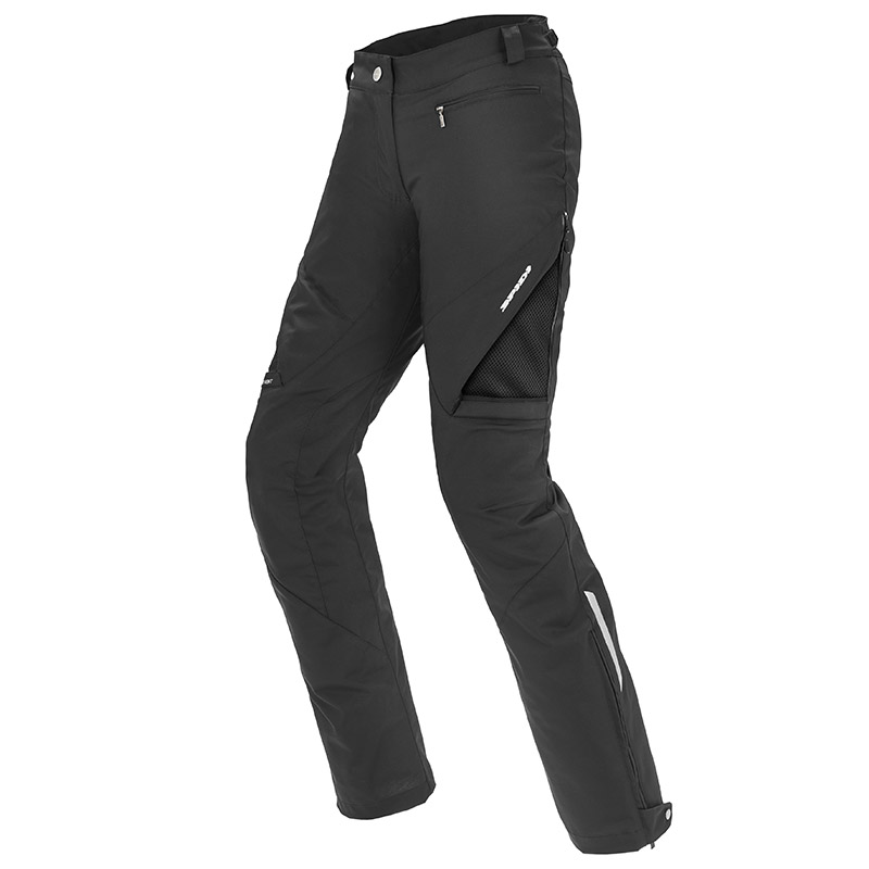 Spidi Stretch Tex Lady Pants Black J75536 Pants | MotoStorm
