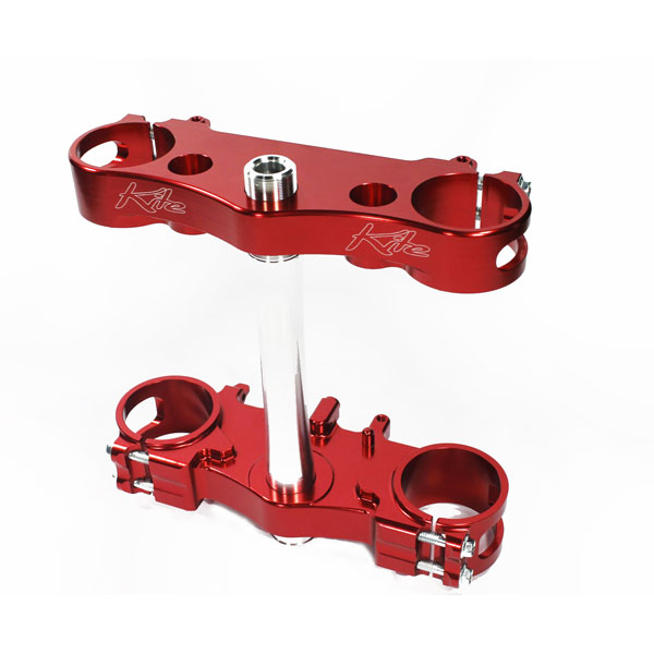 Piastre forcella Kite SUZUKI RMZ 250 13/15 Rosso