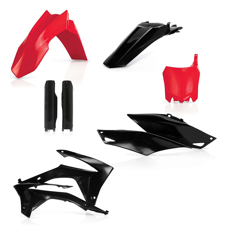 Kit plastiche Acerbis HONDA CRF 450 R rosso nero