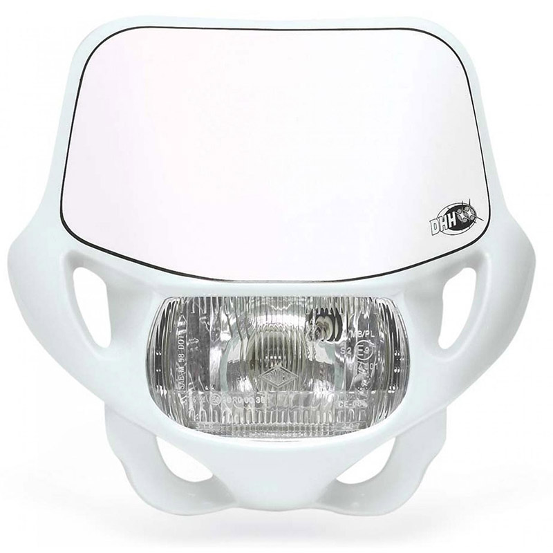 Maschera Portafaro Acerbis DHH bianco