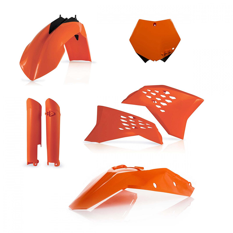 Kit Plastiche Acerbis SX-F 07/10 arancio