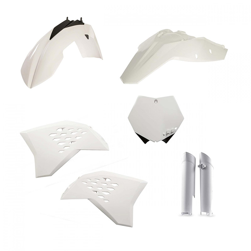 Kit Plastiche Acerbis SX-F 07/10 bianco