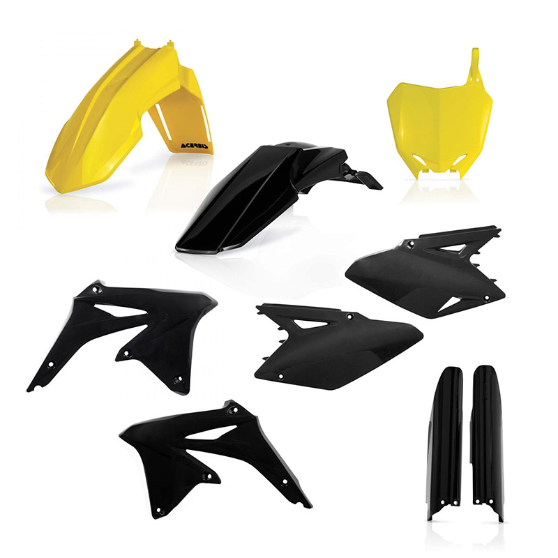 Kit Plastiche Acerbis Rmz 450 08 giallo nero