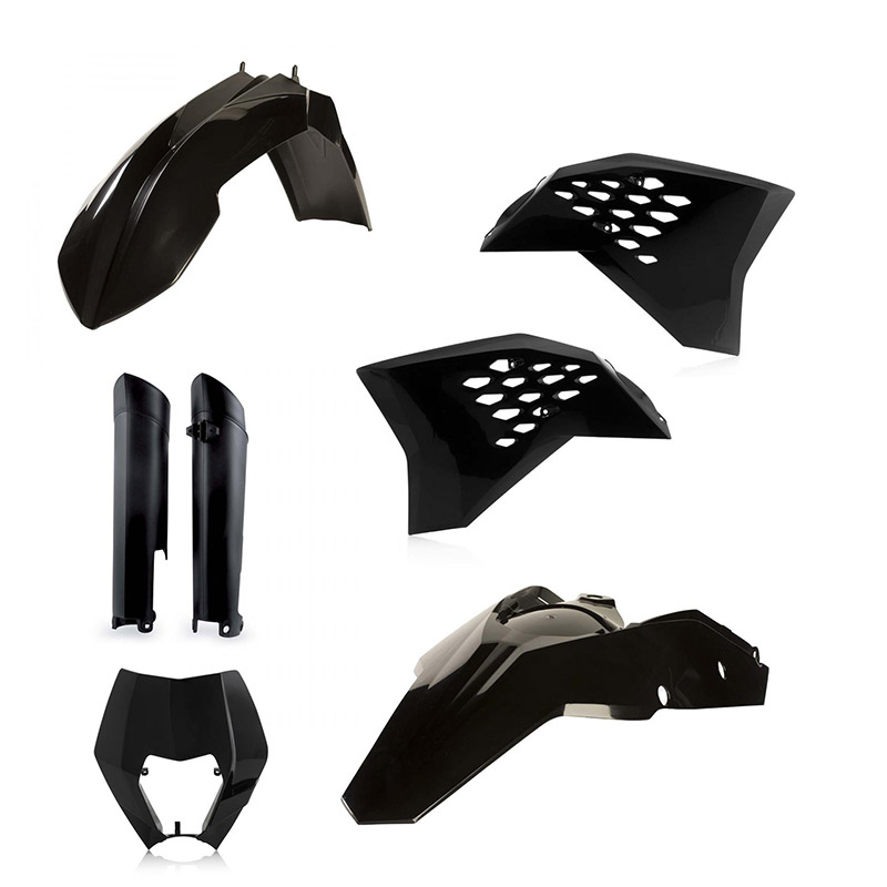 Kit Plastiche Acerbis EXC 08-11 nero