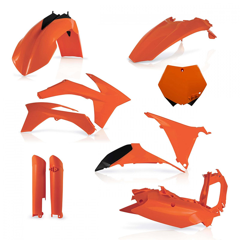 Kit plastiche Acerbis SX 2011 arancio