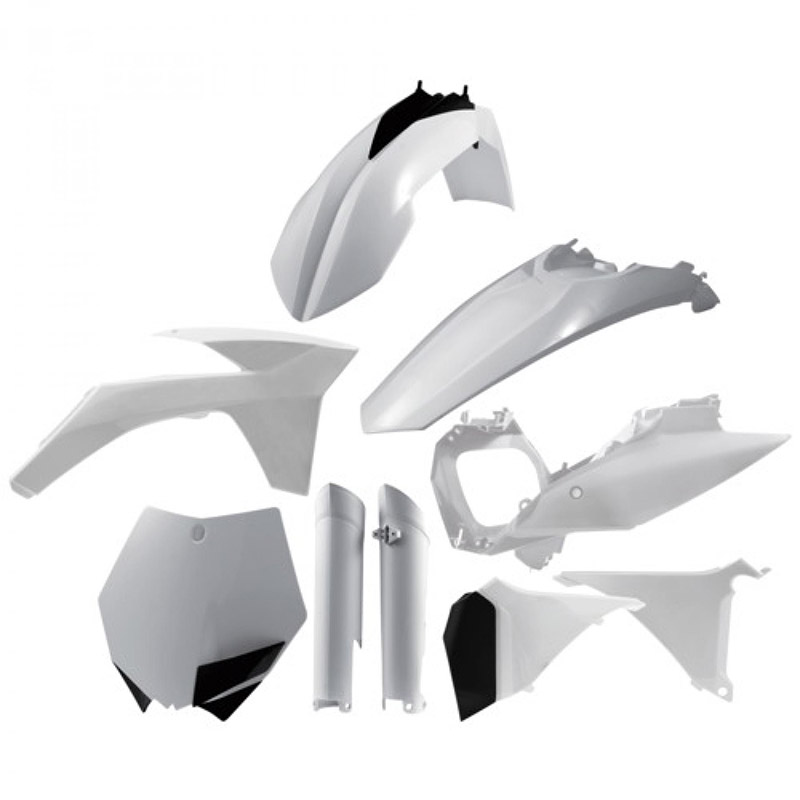 Kits plastiques Acerbis SX 2011 blanc