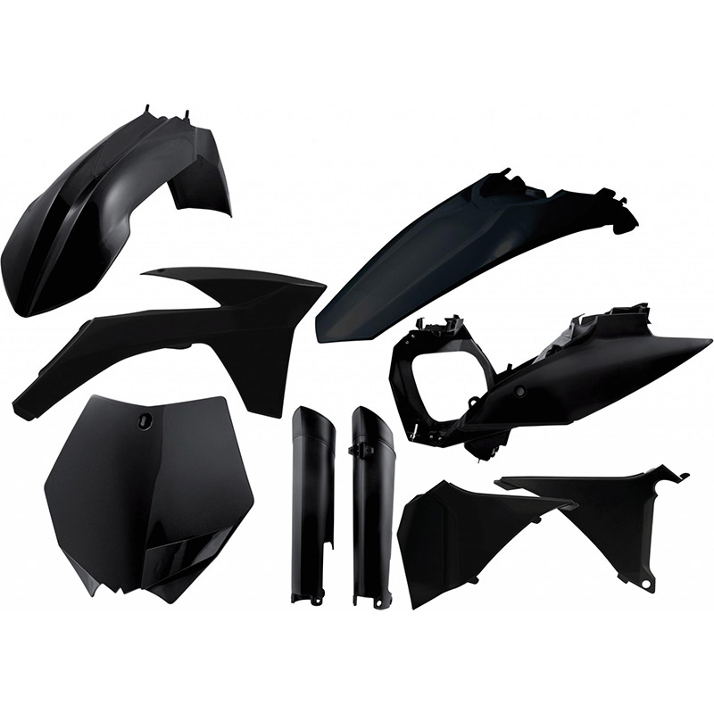 Kit plastiche Acerbis SX-F 2011 nero